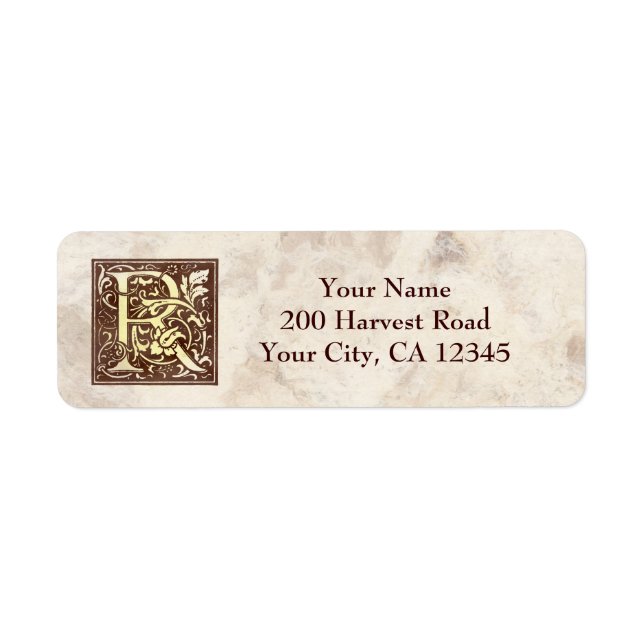 Vintage Monogramm R (Vorne)
