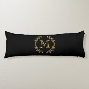 Vintage Monogramm Seitenschläferkissen