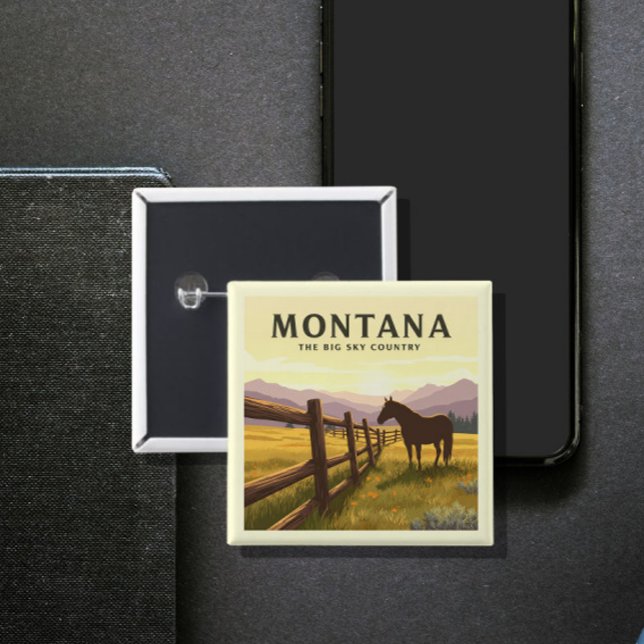 Vintage Montana Button (Von Creator hochgeladen)