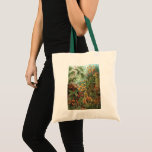 Vintage Moss-Pflanze von Ernst Haeckel, Muscinae Tragetasche<br><div class="desc">Vintage Illustration der Natur botanisches Design von Ernst Haeckel. Verschiedene bunte Moose, Gräser und andere exotische tropische Pflanze in einem Regenwalddschungel.</div>