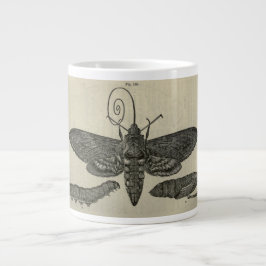 Vintage Moth Metamorphasis Jumbo-Tasse