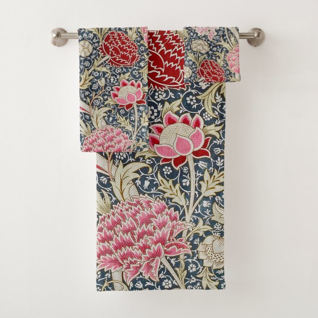 Vintage motif floral, William Morris (En situation)