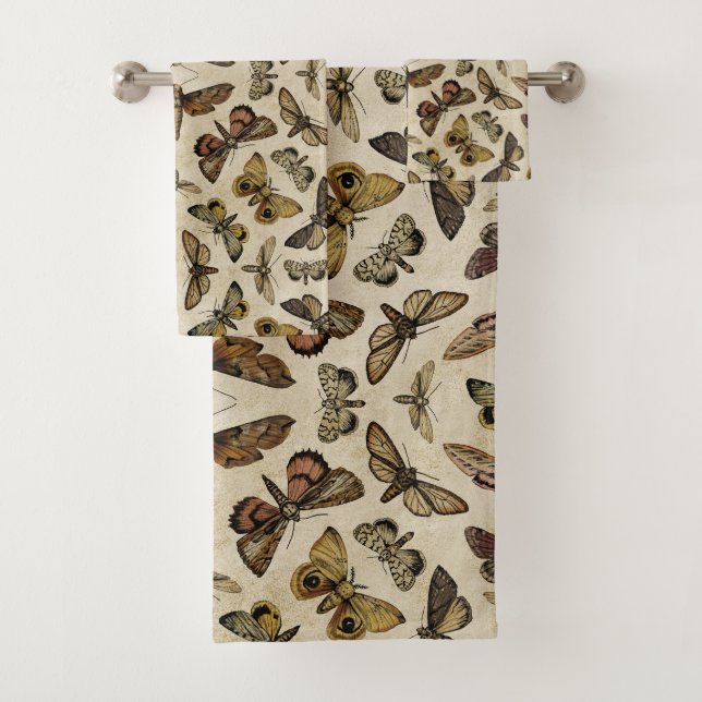 Vintage Motive Badhandtuch Set (Insitu)