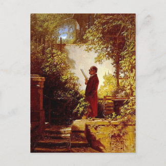 Vintage Motive - Morgen Nachrichten Postkarte
