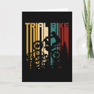 Vintage Moto Trial Karte
