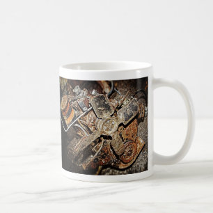 Vintage-Motor Kaffeetasse