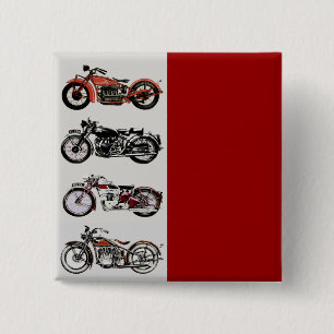 VINTAGE MOTORRÄDER BUTTON