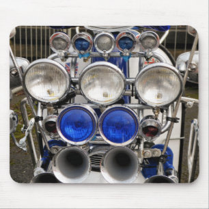 VINTAGE-MOTORROLLER MOUSEPAD