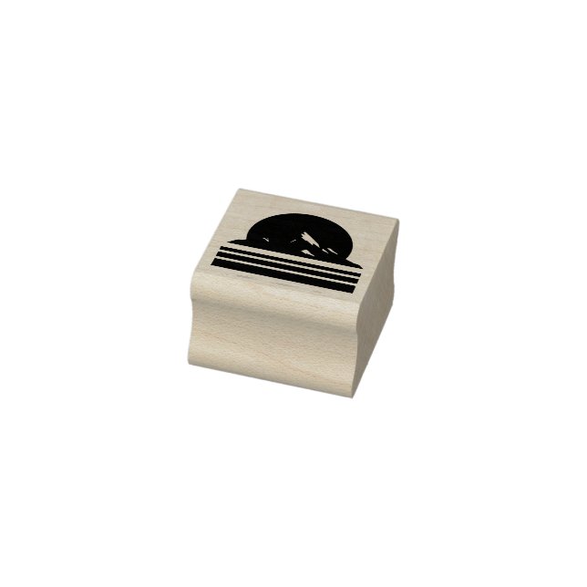 Vintage Mountain Cookie Cutter – Retro Adventure  Gummistempel (Stempel)