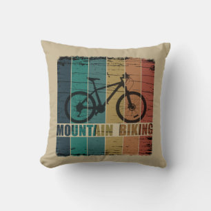 Vintage-Mountainbike-Fahren Kissen