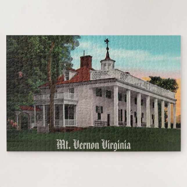 Vintage Mt. Vernon Grand Puzzle (Horizontal)