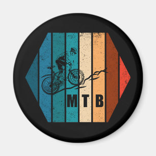 Vintage-MTB-Downhill-Mountainbiking Magnet