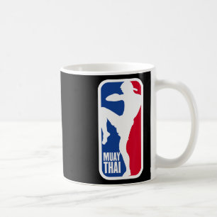 Vintage Muay Thai Kämpfer Mma Straßenkampf Kickbox Kaffeetasse