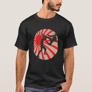 Vintage Muay Thai Thai Boxen und Kickboxen T-Shirt