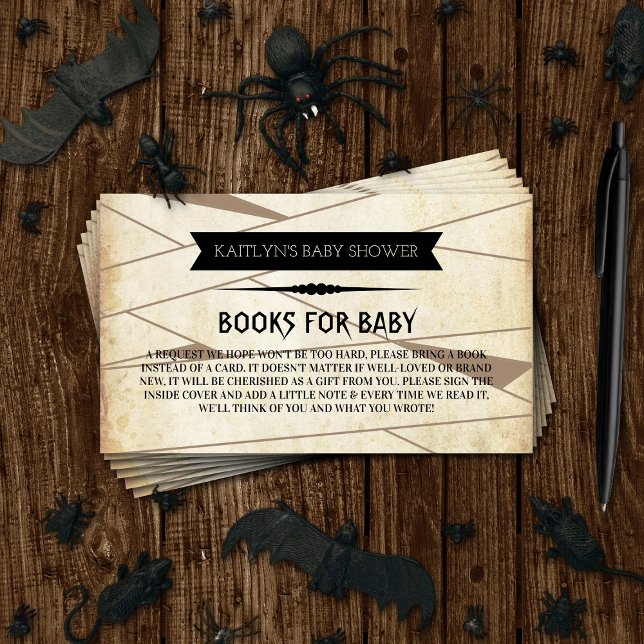 Vintage Mummy | Halloween Baby Showbook Begleitkarte (Von Creator hochgeladen)