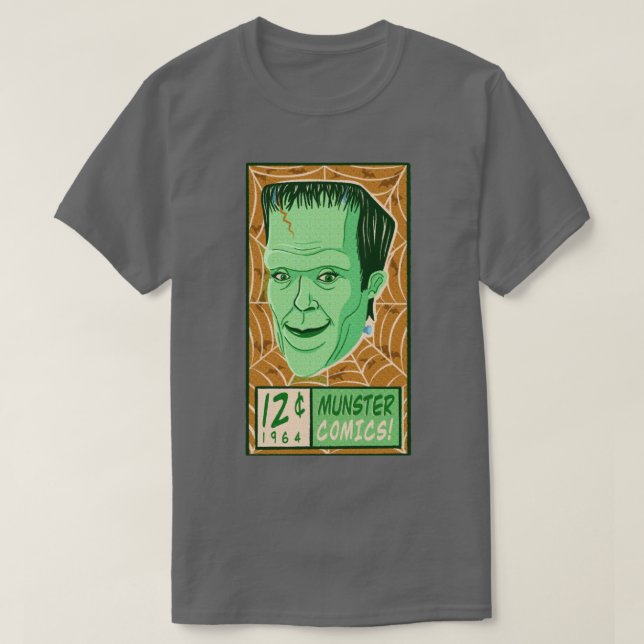 Vintage Munster-Comicen T-Shirt (Design vorne)