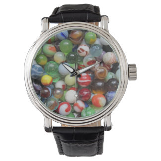 Vintage Murmeln Armbanduhr