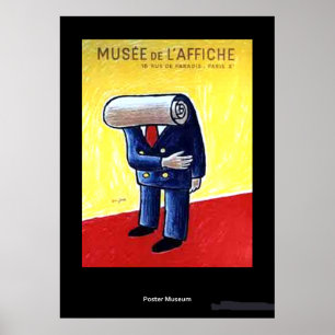 Vintage Musee de L'affiche Plakat