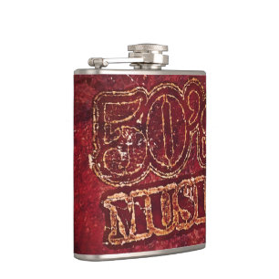 Vintage-Musik 50er Flachmann