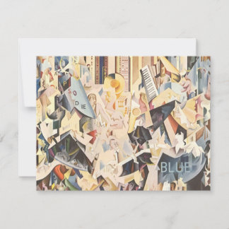 Vintage Musik Art Deco Karaoke Einladung zum Gebur