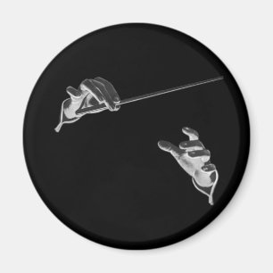 Vintage-Musik, Dirigentenhände mit einem Taktstock Magnet