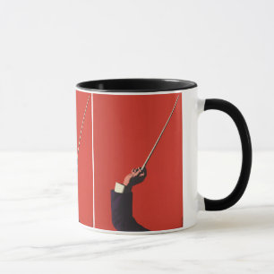 Vintage Musik, Kanonenhefte Tasse