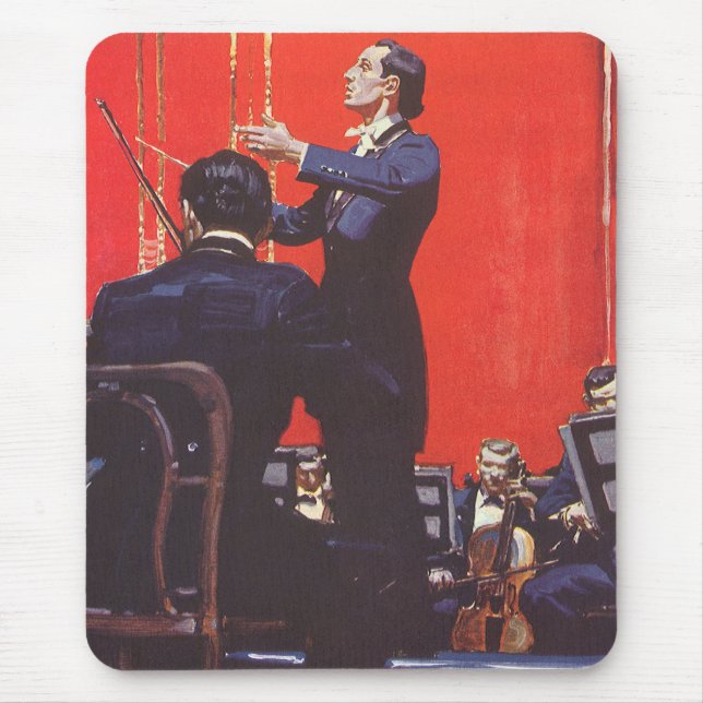 Vintage Musik, Orchestrierung Mousepad (Vorne)