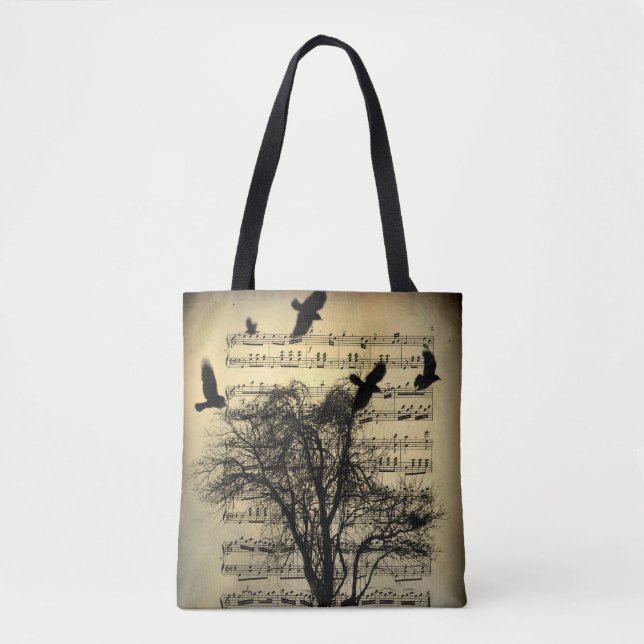 Vintage Musikereignisse Tasche (Vorderseite)