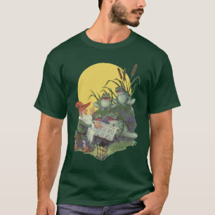 Vintage-Musikmagazin-Coverkunst, Etude-Froschchor T-Shirt