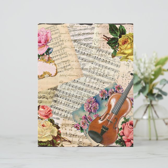 Vintage Musiksammlung (Stehend Vorderseite)