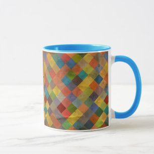 Vintage-Muster. Geometrisch. Tasse