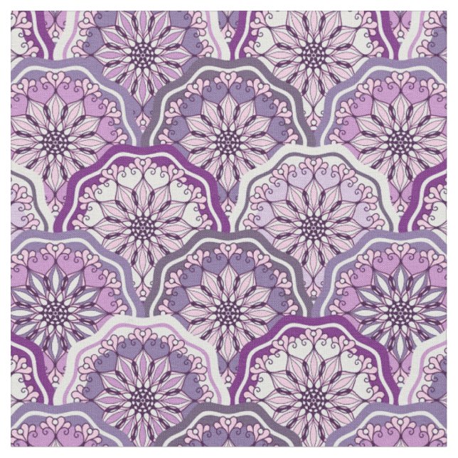 Vintage-Muster Stoff (Nahaufnahme)