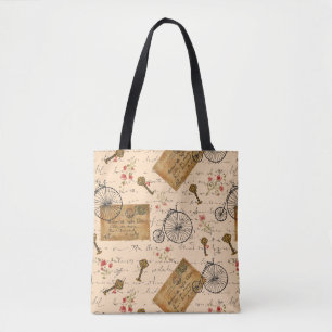 vintage Muster Tasche