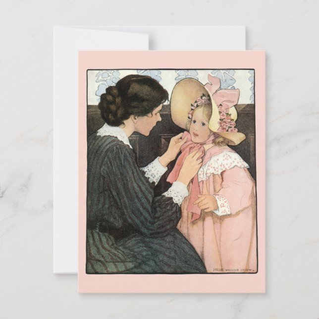 Vintage Mutter und Kind von Jessie Willcox Smith (Vorderseite)