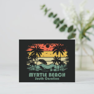 Vintage Myrtle Beach South Carolina Postkarte