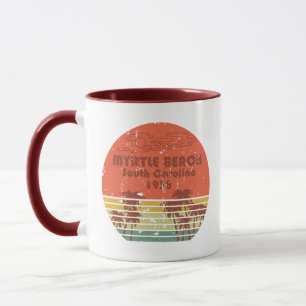 Vintage Myrtle Beach South Carolina Tasse