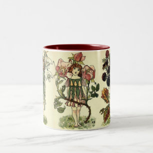 Vintage Mystical Garden Illustration Mug