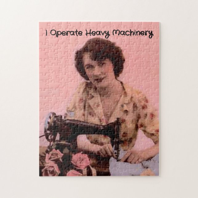 Vintage Nähmaschine für schwere Maschinen (Vertikal)