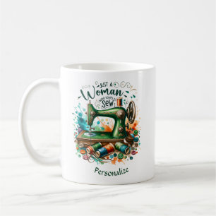 Vintage Nähmaschine Nähmaschine Seamressmaker Kaffeetasse