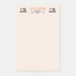 Vintage Nähmaschine Schneider Post-it Klebezettel