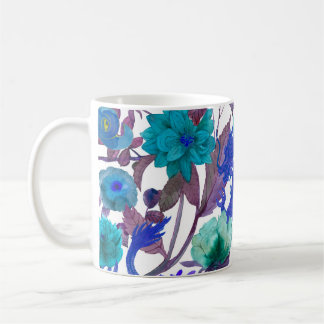 vintage nahtlose asiatische traditionelle Muster. Kaffeetasse