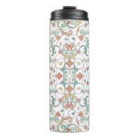 Vintage Nahtlosmuster mit Line-Art-Ornament. V