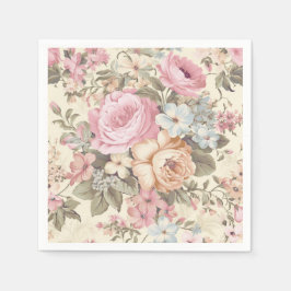 Vintage Napkins Serviette