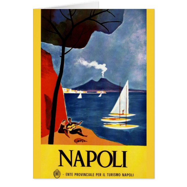 Vintage Napoli Liebe Romantik (Vorne)