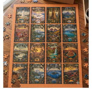 Vintage National Park Stempel