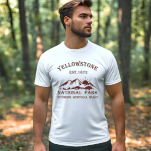 Vintage Nationalpark Yellowstone T-Shirt