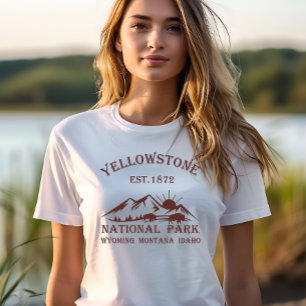 Vintage Nationalpark Yellowstone T-Shirt