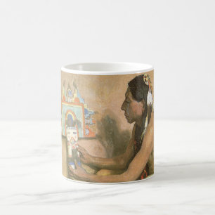 Vintage Native Americans, Hopi Katchina von Couse Kaffeetasse