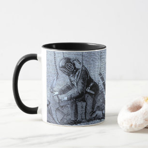 Vintage Nautik - Tiefseetaucher Tasse