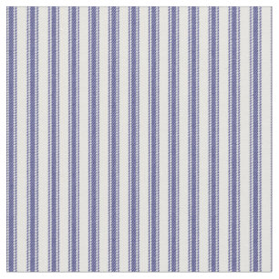 Vintage Navy Blue Matress Ticking Stoff